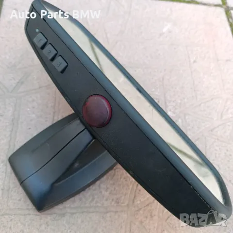 Средно огледало с бутони за гаражна врата BMW E60 E61 Огледало за обратно виждане БМВ Е60 Е61