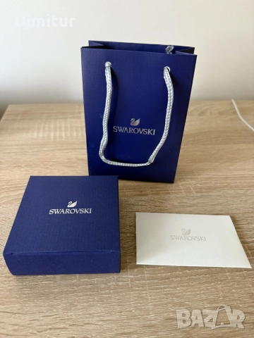 Гривна Swarovski, снимка 3 - Гривни - 56140686