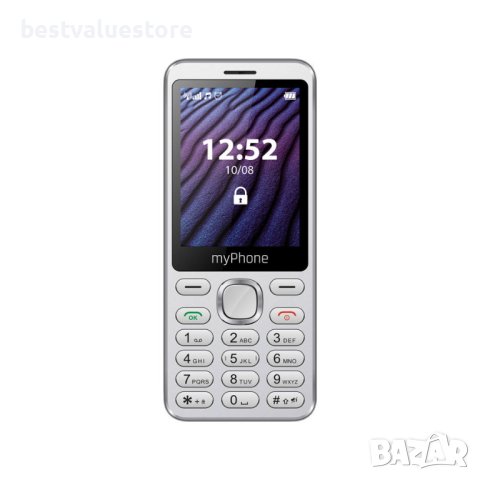 Мобилен Телефон Gsm Myphone Maestro 2 Silver 2.80 ", Задна Камера 0.3 Mpx