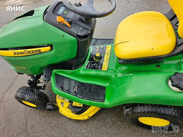 ТРАКТОРНА КОСАЧКА JOHN DEERE/KAWASAKI 18.K.C. X300R. ПЕРФЕКТНА , снимка 14 - Градинска техника - 53223272