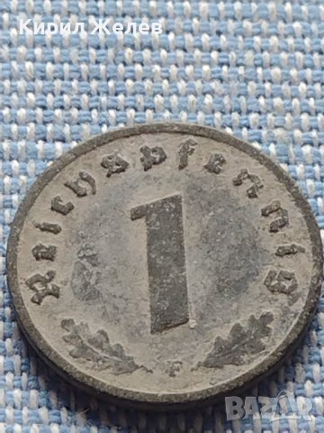 Монета 1 райхсфенинг 1942г. Германия Трети Райх с СХВАСТИКА за КОЛЕКЦИЯ 29581, снимка 4 - Нумизматика и бонистика - 42822676