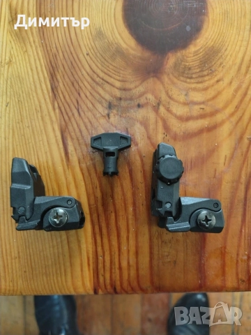 Сгъваеми тактически мерници Magpul, снимка 2 - Екипировка - 52773284