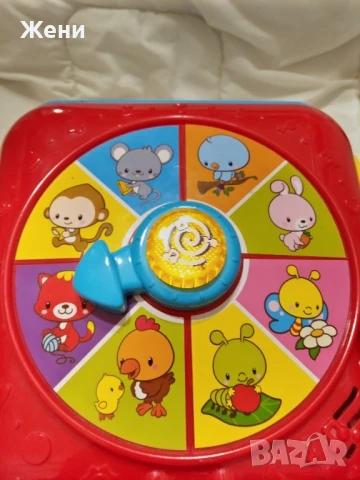 VTech Бебешки занимателен/образователен музикален куб и музикален паяк , снимка 4 - Музикални играчки - 51210126
