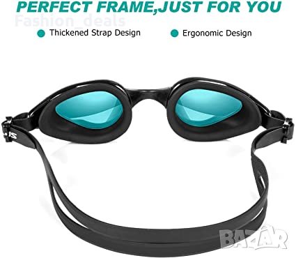 Нови Унисекс очила за плуване с UV защита, против мъгла и без течове, снимка 4 - Водни спортове - 36890888