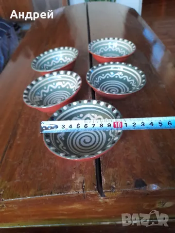 Стара керамична паница,паници, снимка 4 - Други ценни предмети - 48141426