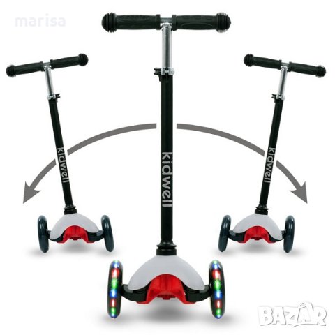 ТРОТИНЕТКА UNO GRAY BALANCE KICK SCOOTER 079995, снимка 5 - Други спортове - 36953817