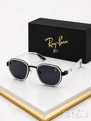 Ray-Ban Мъжки Слънчеви Очила С UV400 Защита Рей-Бан - Различни Цветове Код SEM-232, снимка 3 - Слънчеви и диоптрични очила - 55776286
