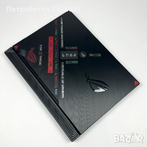 ASUS ROG Strix G15 144Hz/i9-9880H/RTX 2070 8GB DDR6/16GB, снимка 8 - Лаптопи за игри - 44551547