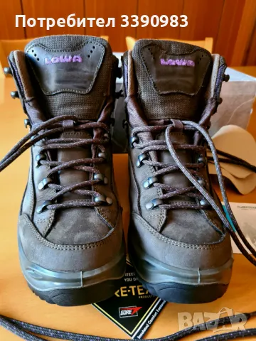 Туристически обувки LOWA RENEGADE GTX MID Ws, снимка 9 - Спортна екипировка - 48909208