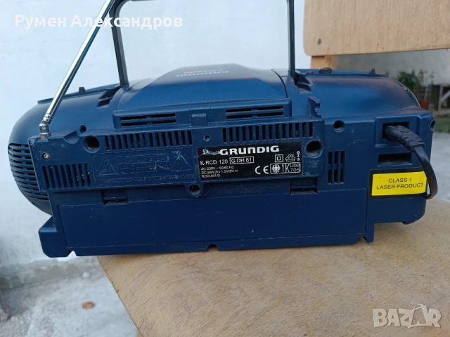 GRUNDIG K-RCD120, снимка 3 - Радиокасетофони, транзистори - 51358220