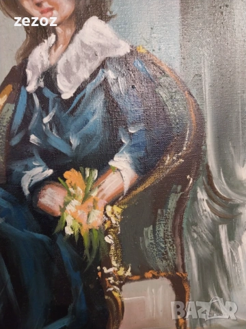 Авторска картина масло върху платно, снимка 5 - Картини - 53208670