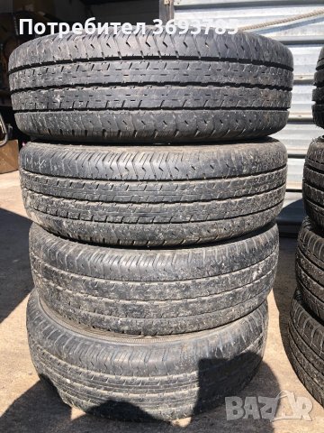 Гуми с джанти 215/75 C 16R, снимка 2 - Гуми и джанти - 44423073