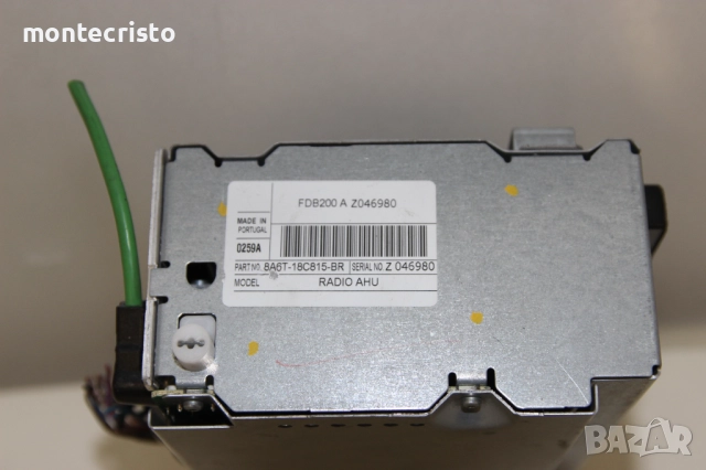 CD RADIO Ford Fiesta MK7 (2008-2013г.) AUX Bluetooth 8A6T18C815BR / 8A6T-18C815-BR, снимка 2 - Аксесоари и консумативи - 52142527