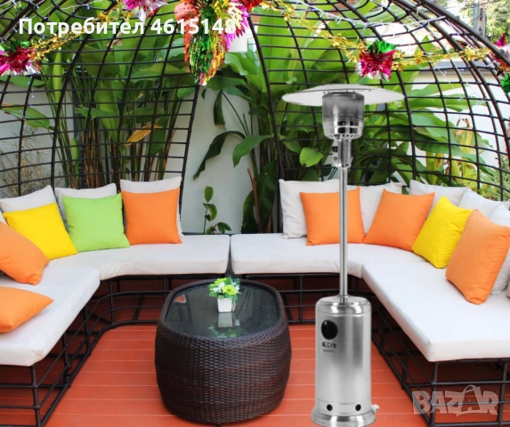 Външен газов отоплител, 13kW, гъба, инокс, снимка 6 - Отоплителни печки - 51984161