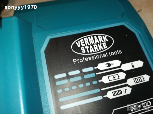 VERMARK STARKE BATTERY CHARGER-зарядно за флекс 1103241607, снимка 11 - Винтоверти - 44714332