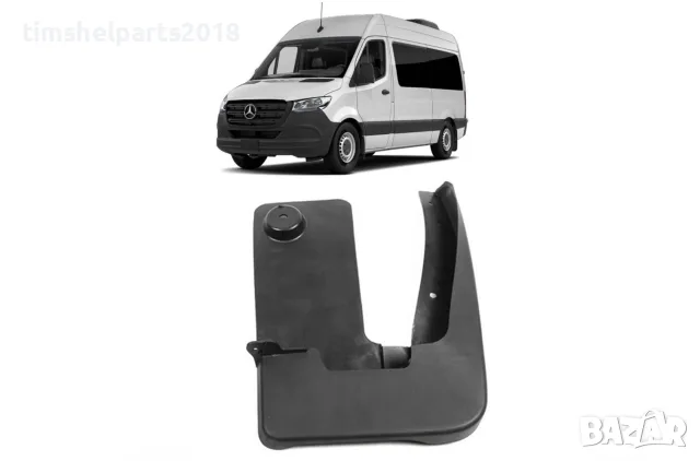 Преден Калобран за Mercedes Sprinter 907 след 2018 г. - Пасажерска страна
