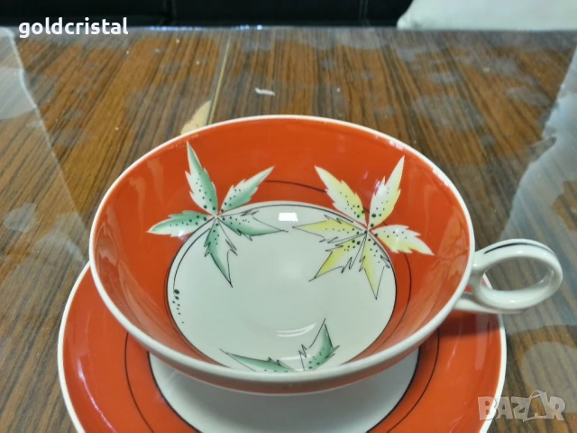 стар немски порцелан чаша за чай кафе , снимка 8 - Антикварни и старинни предмети - 33624719