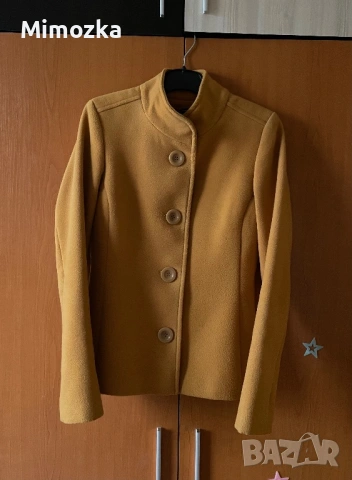 Сладко дамско вълнено палто на Andrews р-р 42!, снимка 2 - Палта, манта - 53034272