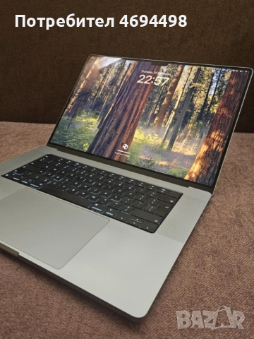 МНОГО ЗАПАЗЕН! MacBook Pro M2 16" 2023, 512 GB SSD, 16GB RAM + ПОДАРЪК