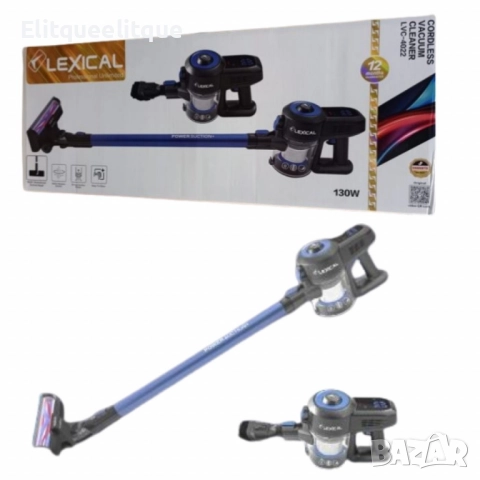 Безжична прахосмукачка Lexical 130W, снимка 3 - Прахосмукачки - 52208044