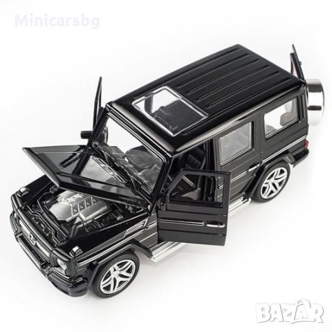 Метални колички: Mercedes-Benz AMG G65 / G-Wagon (Мерцедес-Бенц АмГ), снимка 13 - Колекции - 28538264