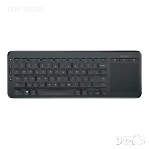 Клавиатура Microsoft All-in-One Media Keyboard , вграден тъч-пад , безжична, снимка 4 - Клавиатури и мишки - 49049685