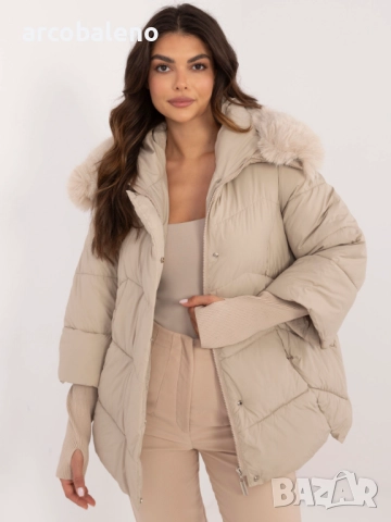 Дамско ватирано зимно яке, 5цвята , снимка 5 - Якета - 51827113