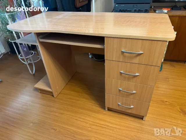 Продавам бюро светъл дъб Сонома 120 х 55 х 75 cm