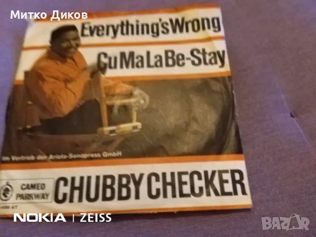 Chubby Checker малка плоча от 60-те рядка