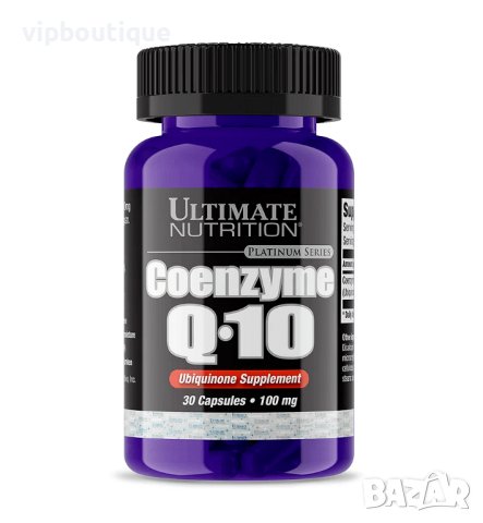 CoQ10 100mg Ultimate Nutrition 30 капсули