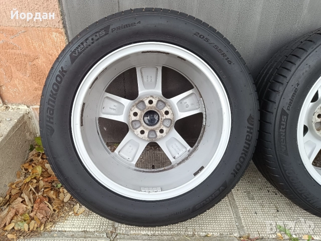 ОРИГИНАЛНИ джанти 16 цола 5x112 57,1 с гуми 205 55 VW GOLF TOURAN / ФОЛКСВАГЕН ГОЛФ ТУРАН, снимка 12 - Гуми и джанти - 52042937