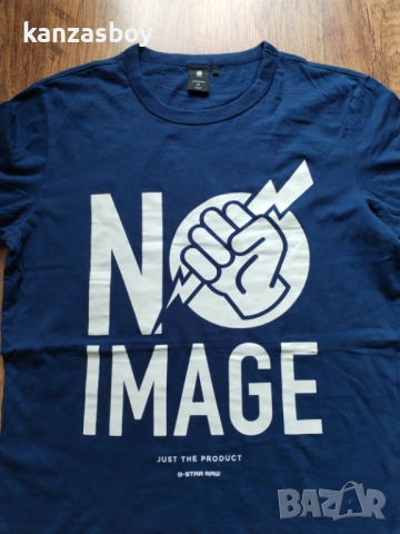 G-Star RAW - страхотна мъжка тениска КАТО НОВА M, снимка 3 - Тениски - 54208623