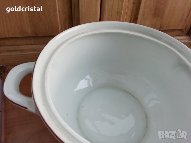 Български порцелан супник, снимка 5 - Антикварни и старинни предмети - 36991405