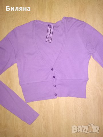 Лилави ръкави, снимка 1 - Блузи с дълъг ръкав и пуловери - 30549230