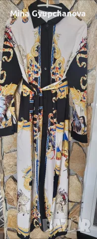 дълга рокля d&g