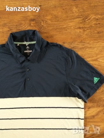 adidas GOLF Ultimate365 Heather Block Polo - страхотна мъжка тениска КАТО НОВА, снимка 7 - Тениски - 39580545
