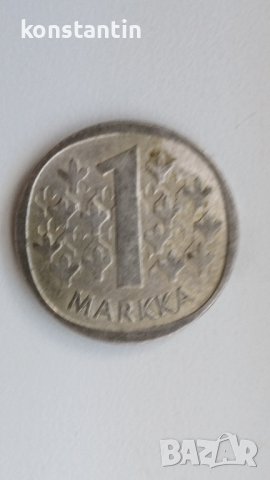 СРЕБЪРНА МАРКА ФИНЛАНДИЯ 1965, снимка 2 - Нумизматика и бонистика - 37135059