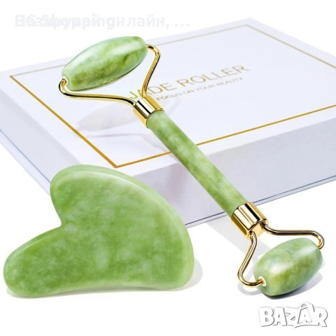 Уред за масаж на лице с нефрит за гладко и красиво излъчване, снимка 2 - Масажори - 42903744