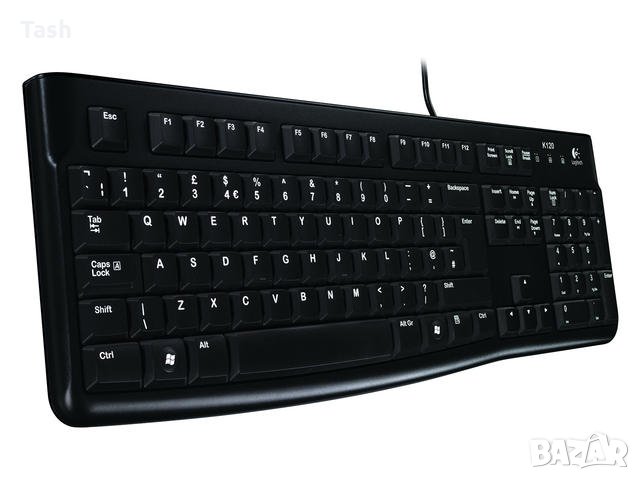Клавиатура Logitech K120, снимка 3 - Клавиатури и мишки - 29315418
