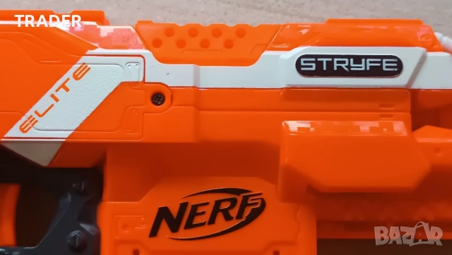 пистолет пушка Бластер Hasbro Nerf N-Strike Elite - Stryfe, снимка 5 - Игри и пъзели - 42355357