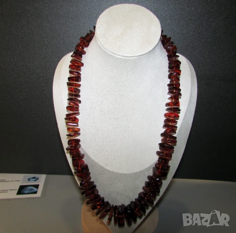 Голям гердан от натурален руски кехлибар, снимка 7 - Колиета, медальони, синджири - 53295104