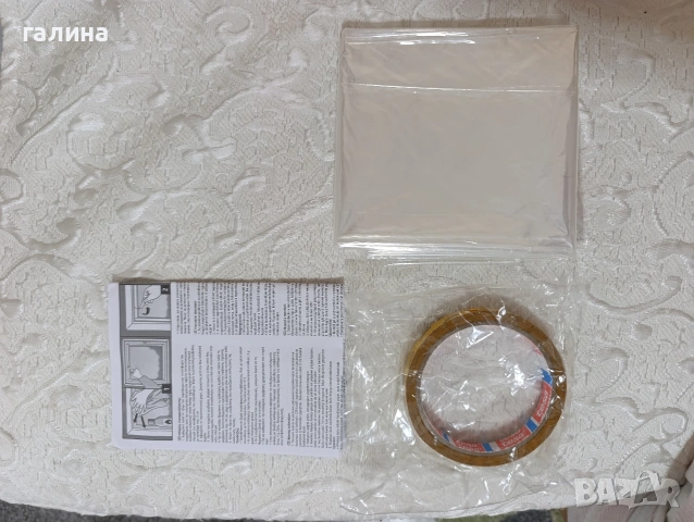Термо фолио за прозорци tesa – ново, прозрачно, 1.7 x 1.5 м, снимка 4 - Други - 54006194