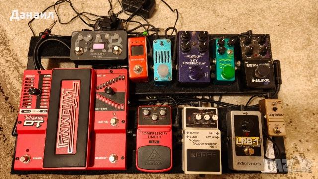 Педалбор с ефекти за китара - комплект