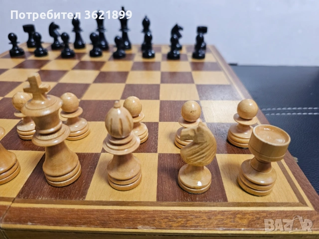Стар шах, снимка 3 - Антикварни и старинни предмети - 54275202