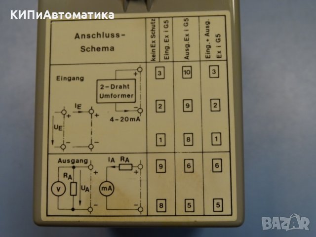 конвертор Camille Bauer 80-2OB-101, снимка 5 - Резервни части за машини - 35180166
