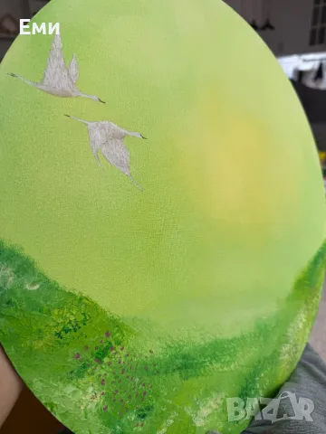 Картина на каширана плоскост , снимка 2 - Картини - 50315428