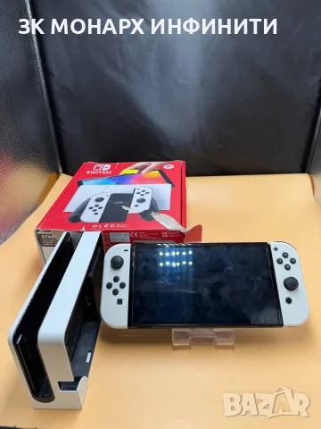Nintendo Switch OLED / 64GB / пълен комплект