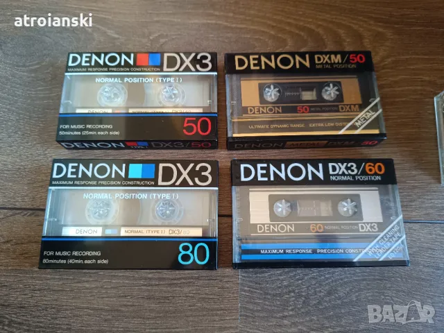 Аудио касети DENON, снимка 4 - Аудио касети - 49429337