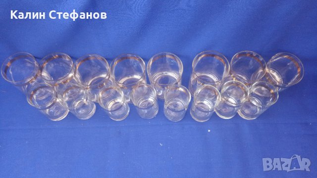 Ракиени чашки от един лот два размера, 50 мл и 100 мл , снимка 8 - Чаши - 42874083