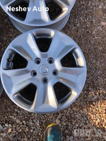 4бр. Алуминиеви джанти от Dacia 16 цола., снимка 4 - Гуми и джанти - 52819713